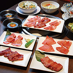 贅沢和牛焼肉コース！3,500円〜和牛赤身2種・霜降り2種も堪能！宴会 飲み会に♪の写真