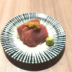 うにまぐろの刺身