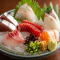 料理メニュー写真&nbsp;旬のお刺身4点盛り 1人前
