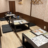 大人数での飲み会もお任せ♪