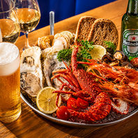 世界のビールと味わう贅沢シーフードBBQ