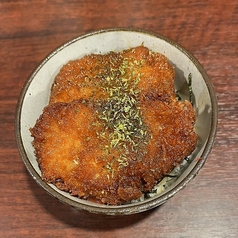 ミニタレカツ丼