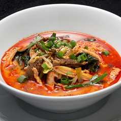 名物ユッケジャン麺