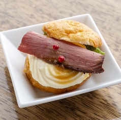 ローストビーフとポテトの濃厚クリチサンド