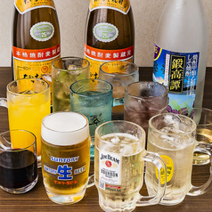 飲み放題付きコース料理&単品飲み放題もご用意!