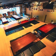 ◎先着◎大人数のご宴会なら団体席！