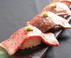 のべ阿波牛炙り寿司