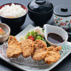 手打ちヒレカツ御膳