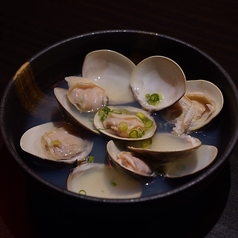 ハマグリの酒蒸し