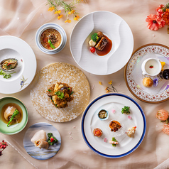 中国割烹旅館 掬水亭 レストラン天外天のコース写真