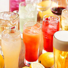 単品2時間飲み放題プランも充実！