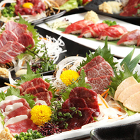 九州料理と創作和食の多彩な逸品料理！