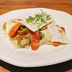 チョリソー＆ハラペーニョケサディーヤ