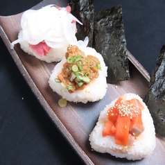 大野海苔をつかった創作おむすび