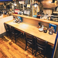 スタッフとの会話も楽しめちゃう！