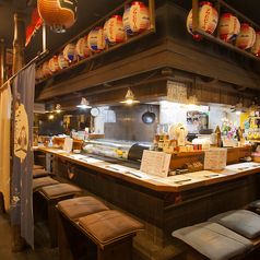 鉄板焼 七福 居酒屋 たけ 人情屋台山の手店の雰囲気1