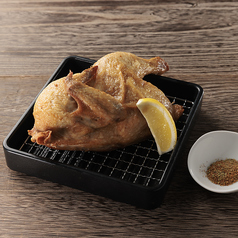 ひな鶏の素揚げ【半身】売切れ御免