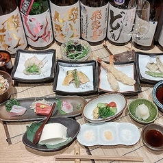 くずし割烹 天ぷら 竹の庵 東銀座店のコース写真