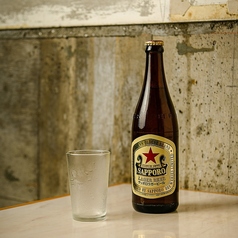 瓶ビール (赤星)