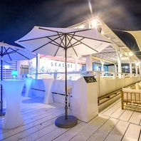 海を眺めてみんなでパーティを楽しもう!!