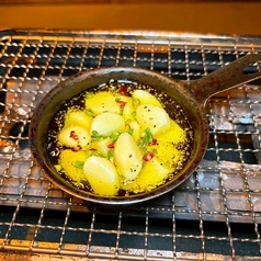 にんにくのオイル焼き