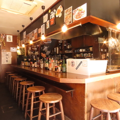 1Fはカウンター席★おひとり様でも気軽にご来店ください！