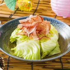 鰹節香る塩だれキャベツ