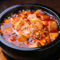 料理メニュー写真 マーボー豆腐の石焼き