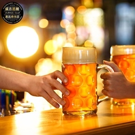 地酒やワインも充実◎大官山ジョッキで特大の乾杯を♪