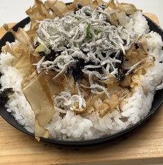 鉄板焼きじゃこ飯/高菜まぜご飯