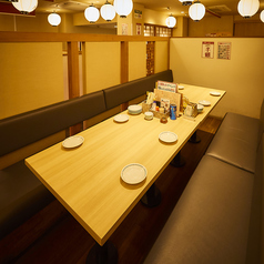 雰囲気抜群のゆったり個室席を多数取り揃えております！人数様に合わせて最適なお席でご案内させていただきます◎お洒落なプライベート空間で素敵なお時間をお過ごしください！《名駅/名鉄名古屋駅/名古屋駅/居酒屋/完全個室/食べ飲み放題/宴会/飲み会/女子会/忘年会/新年会/歓迎会/送迎会》