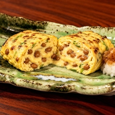 納豆オムレツ