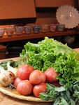 季節ごとのお野菜を和の職人が仕立てます。時期を問わず、本当に美味しい料理に出会えるお店☆