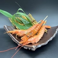 料理メニュー写真 赤海老の串焼き