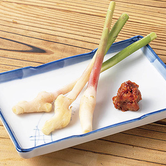 葉生姜　もろ味噌