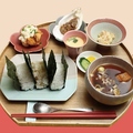 料理メニュー写真&nbsp;おむすび縁結び御膳(一粒万倍みくじ付)