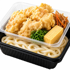 鶏天うどん弁当