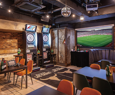 カラオケ・ダーツ・スポーツ観戦・飲食・全て可能です！12名様～貸切パーティーもOK！
