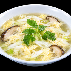 ふんわり卵と野菜のクッパ