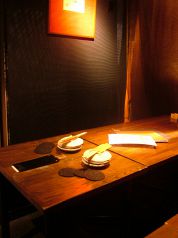 店内奥のお席です。