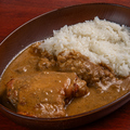 料理メニュー写真&nbsp;鳥白湯骨付きチキンカレー
