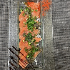 アトランティックサーモンのカルパッチョ