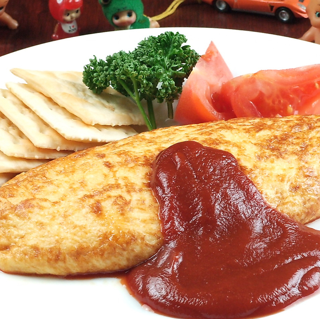 とろ～りチーズがたまらない！大人気♪チーズオムレツは590円(税抜)にてご提供中です★