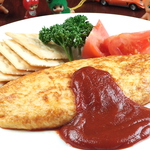 とろ～りチーズがたまらない！大人気♪チーズオムレツは590円(税抜)にてご提供中です★