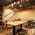 広々としたテーブル席！電子タバコOK♪
