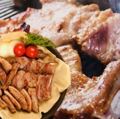 炭火焼きぐるぐるのコース写真