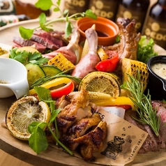 【BARBiG名物ミートプレート】●オススメ5種(3~4人前)