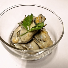 牡蠣のコンフィ