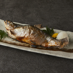 旬鮮魚　一本焼き