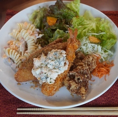 ミックスフライランチ